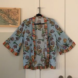 Anthropologie Mahila Floral Kimono